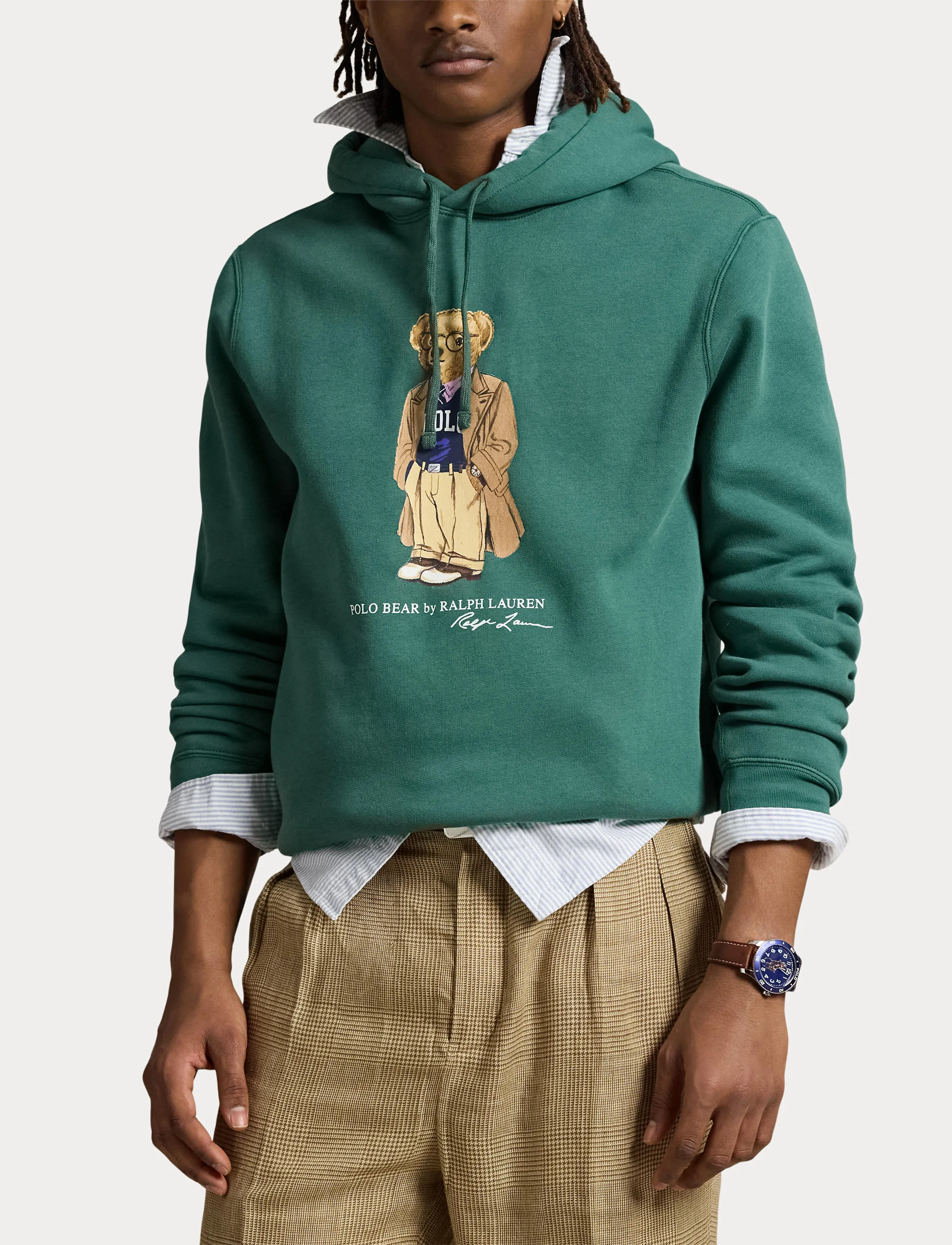 Polo Ralph Lauren - Polo Bear Fleece Hoodie - pf25 washed fores - 5