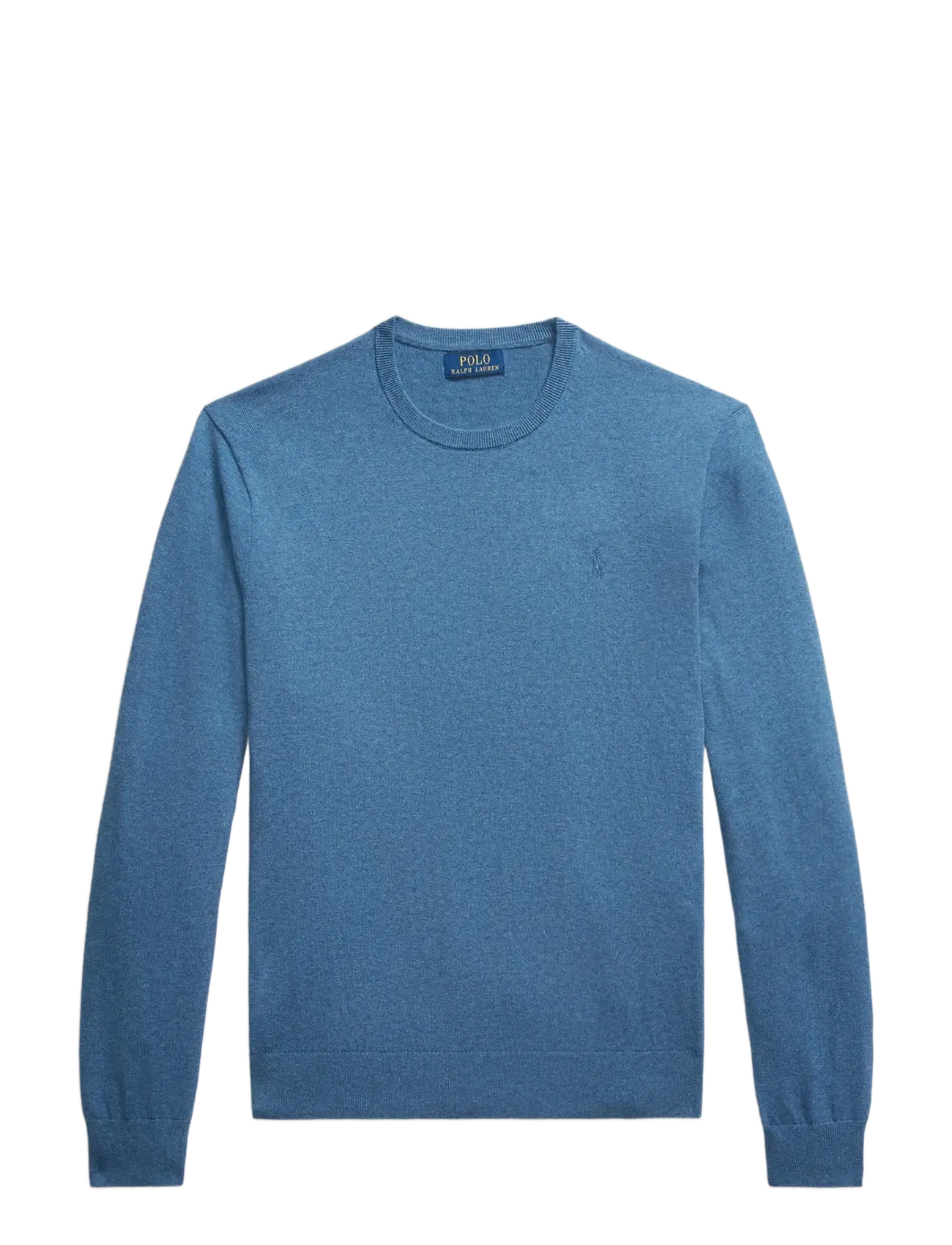 Cotton-Cashmere Crewneck Sweater - TIDE POOL BLUE HT