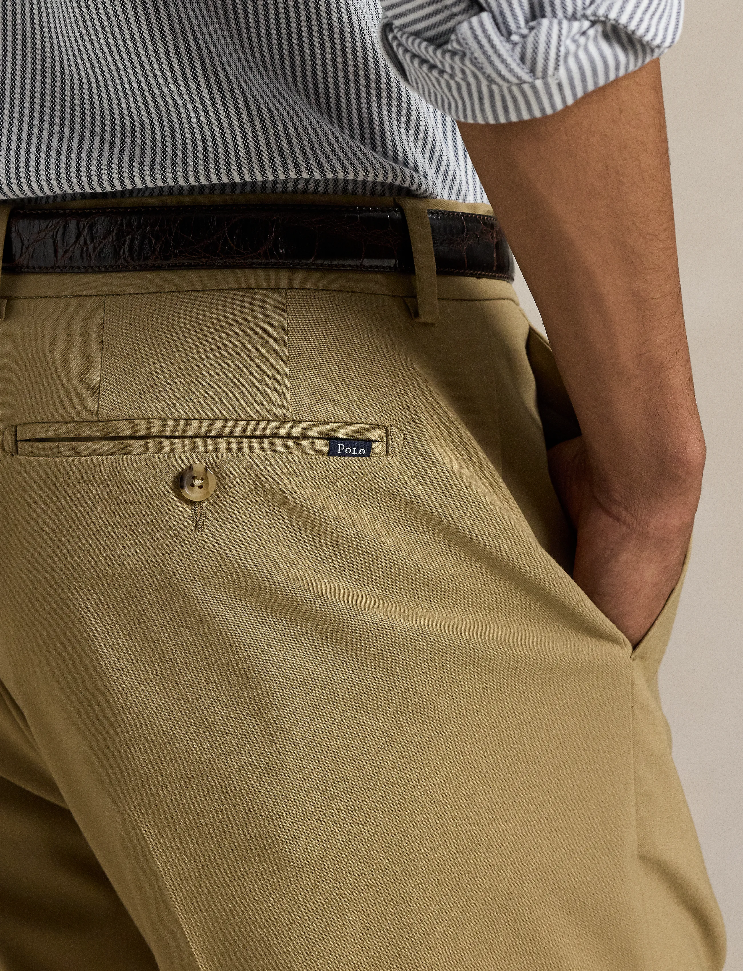 Polo Ralph Lauren - TROP BLEND-STFMODERNP - casual trousers - desert khaki - 3