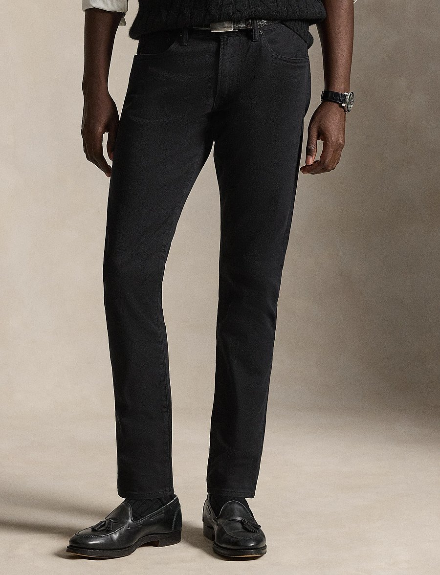 Polo Ralph Lauren - Sullivan Slim Garment-Dyed Stretch Jean - slim jeans - hillstone polo bl - 0