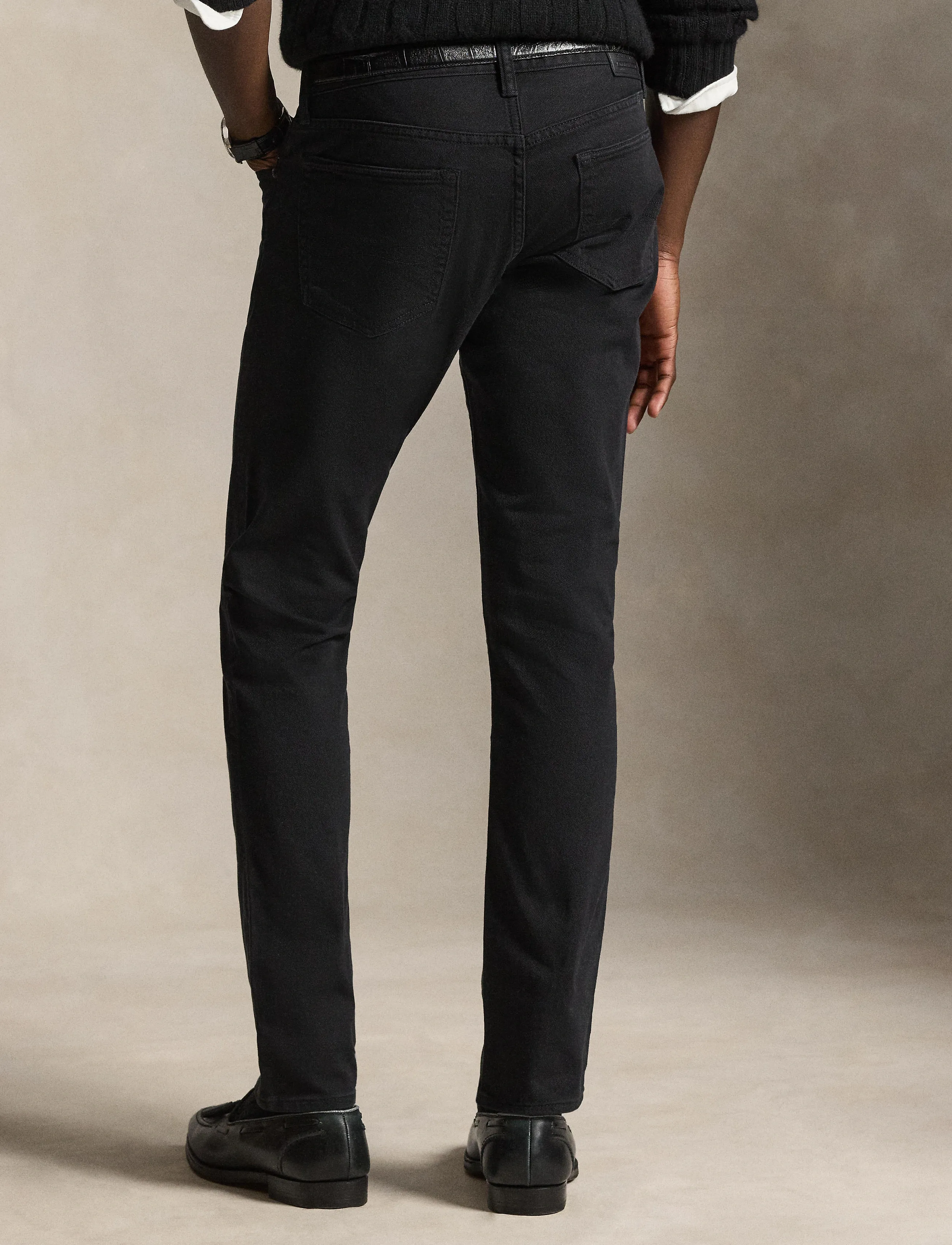 Polo Ralph Lauren - Sullivan Slim Garment-Dyed Stretch Jean - slim fit jeans - hillstone polo bl - 3