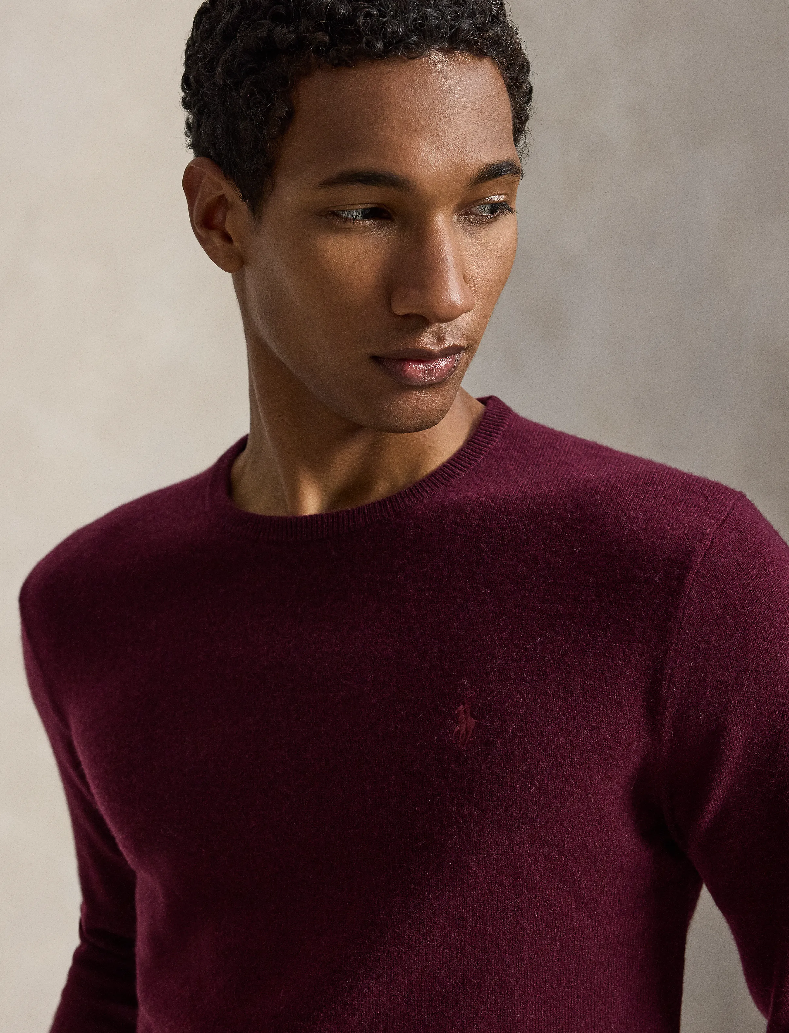 Polo Ralph Lauren - Wool Crewneck Sweater - rundhals - aged wine heather - 5