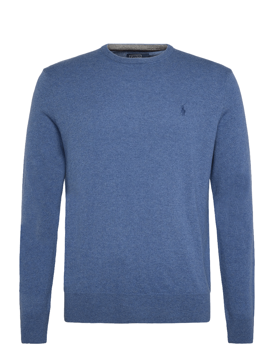 Polo Ralph Lauren - 2/27 MERINO RWS-LS CN PP - rund hals - blue borage heath - 0
