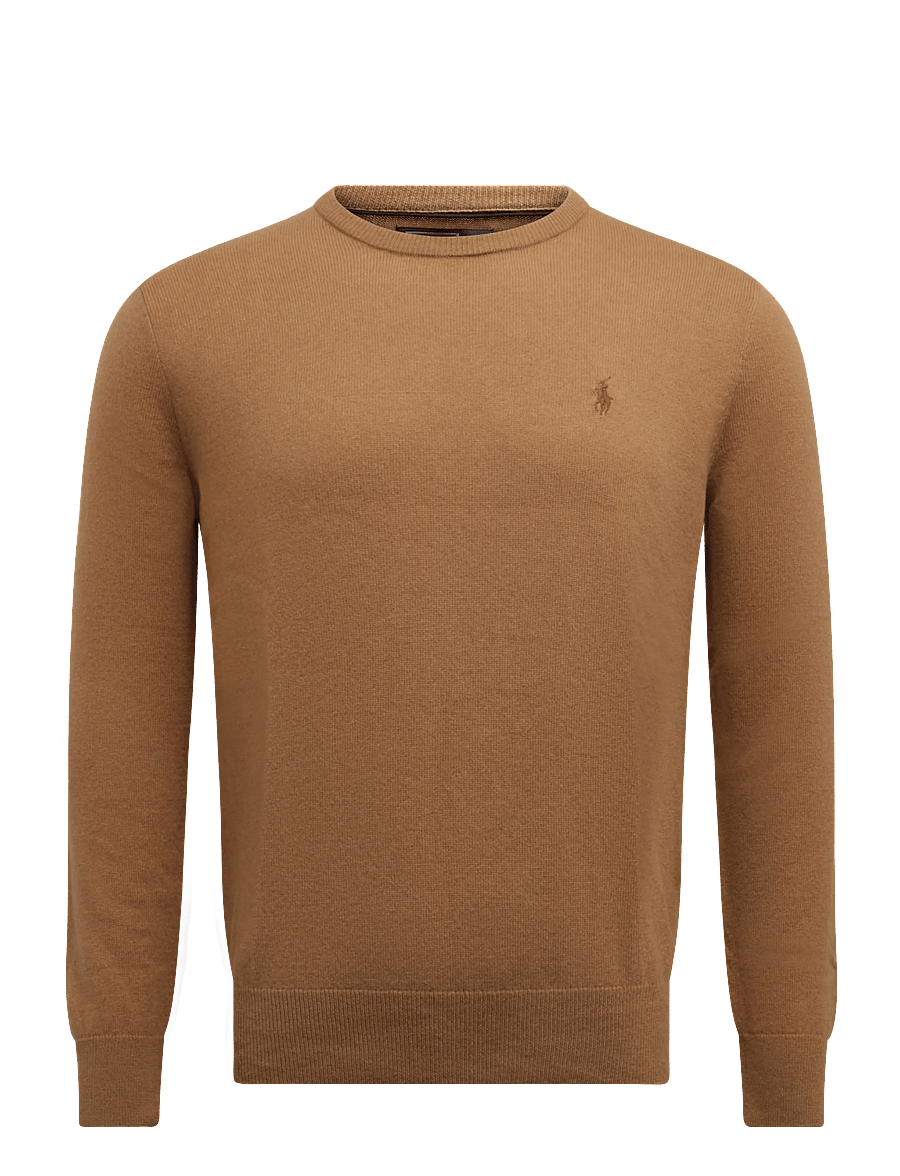 Polo Ralph Lauren - 2/27 MERINO RWS-LS CN PP - rund hals - crouton tan heath - 1
