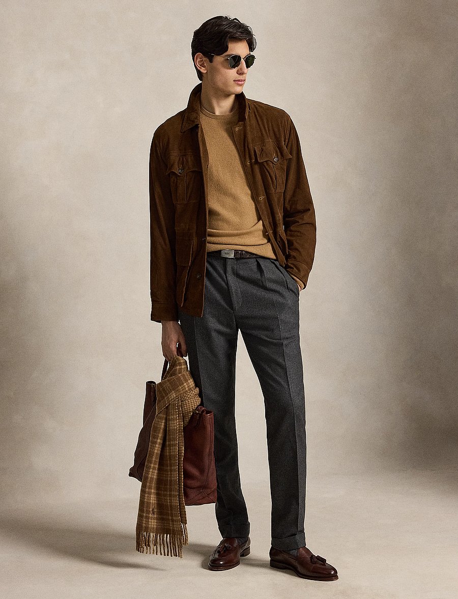 Polo Ralph Lauren - 2/27 MERINO RWS-LS CN PP - rund hals - crouton tan heath - 5