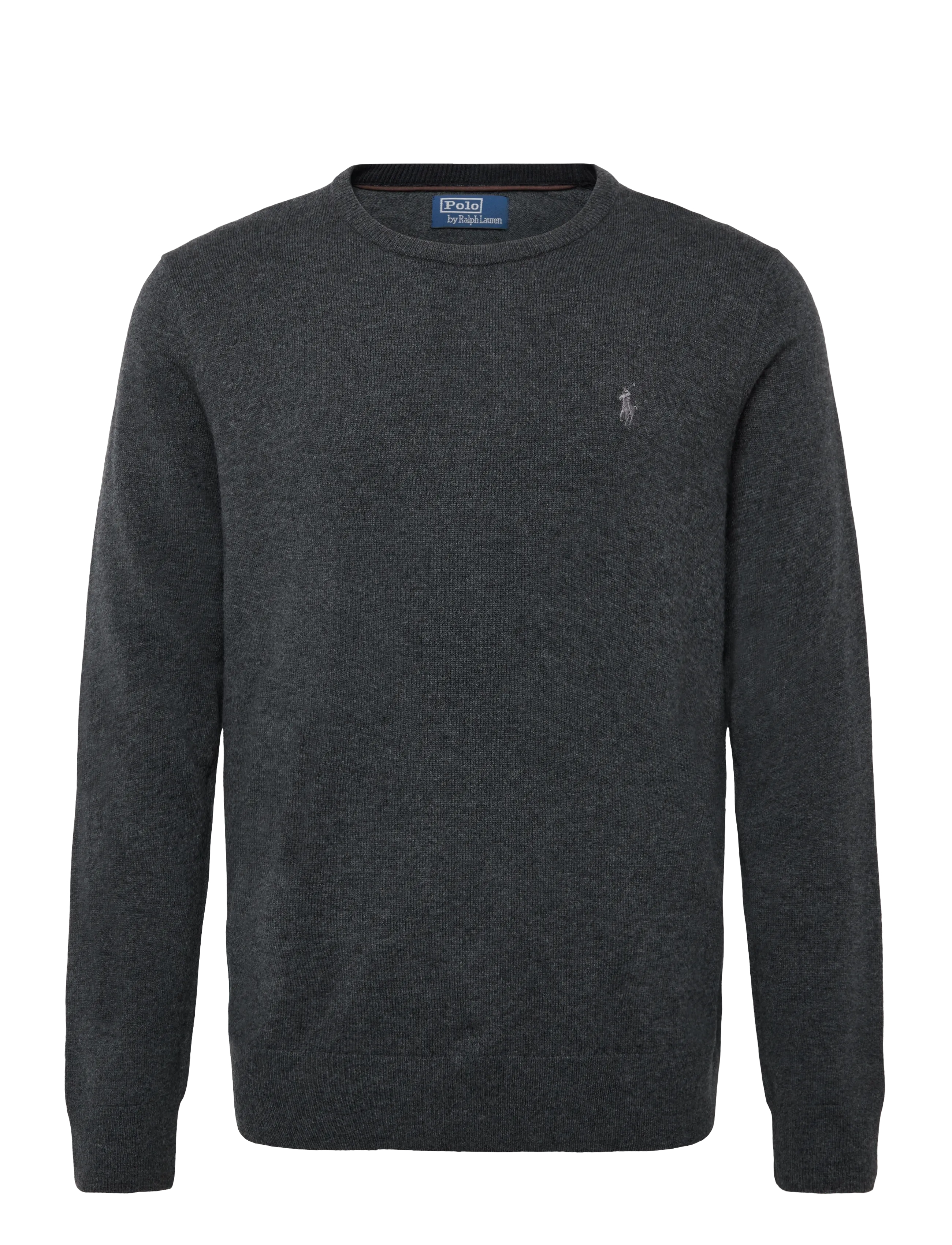 Polo Ralph Lauren Wool Crewneck Sweater - New arrivals - DARK CHARCOAL HEA / grey