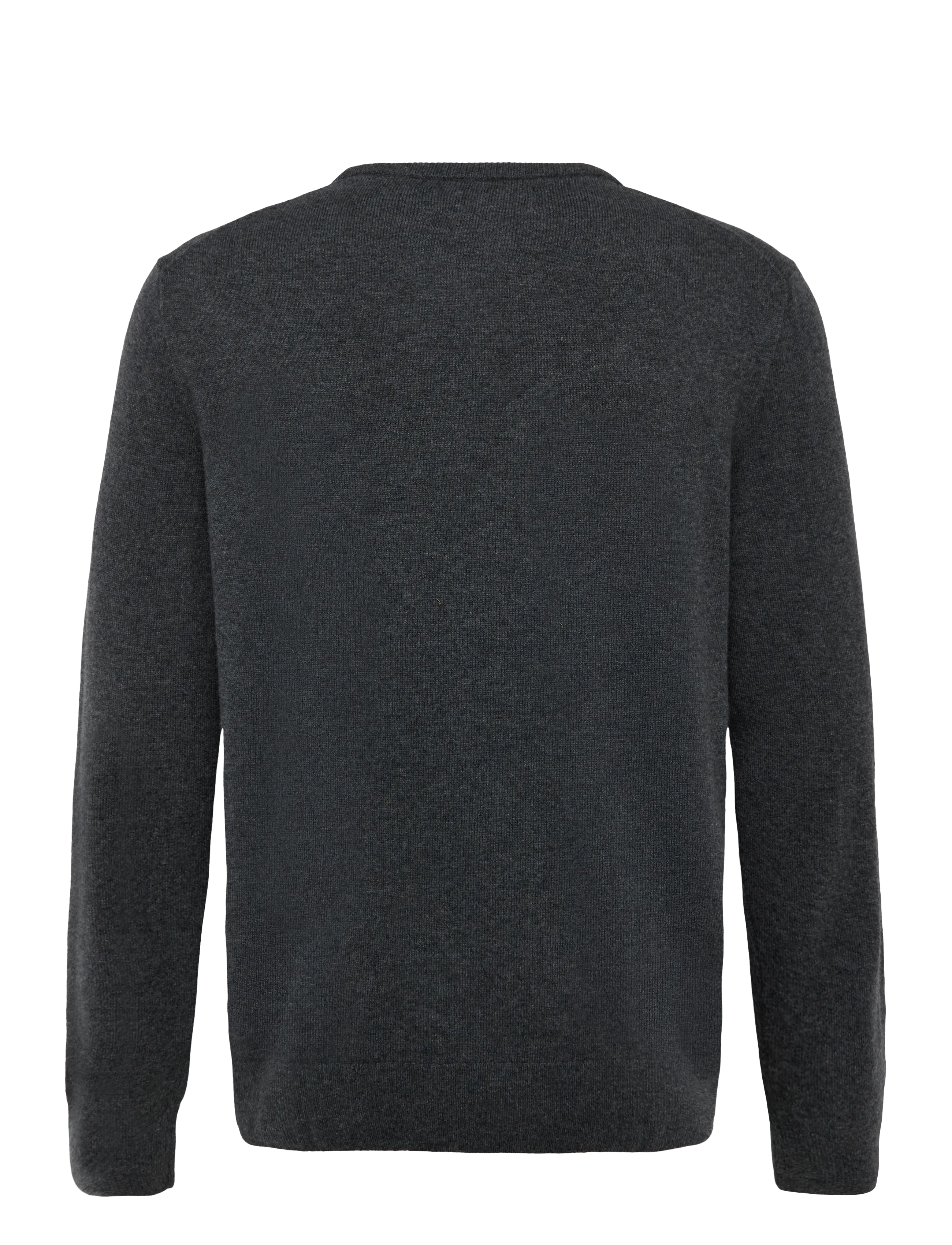 Polo Ralph Lauren - Wool Crewneck Sweater - round necks - dark charcoal hea - 3