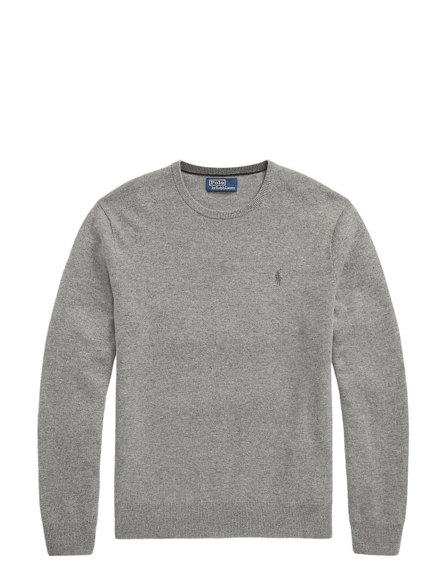 Polo Ralph Lauren - Wool Crewneck Sweater - rund hals - fawn grey heather - 1