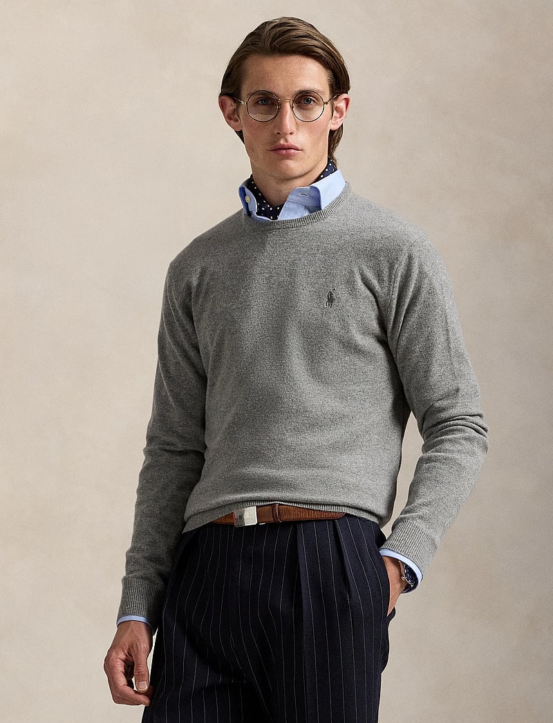 Polo Ralph Lauren - Wool Crewneck Sweater - rundhals - fawn grey heather - 3