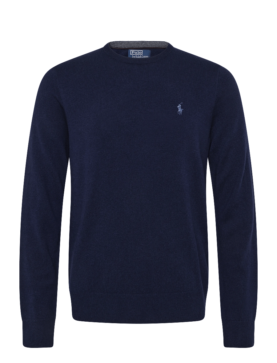 Polo Ralph Lauren - Wool Crewneck Sweater - džemperi ar apaļu kakla izgriezumu - hunter navy - 2