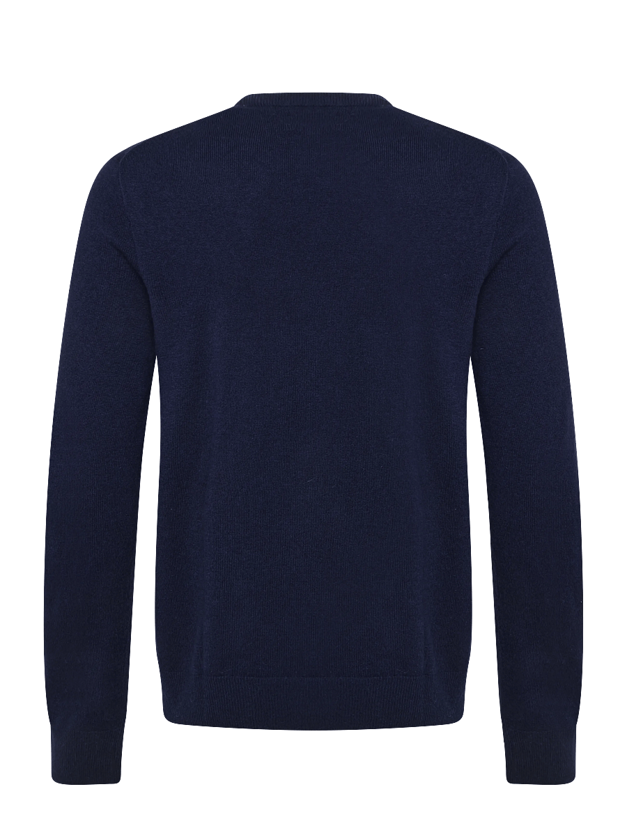 Polo Ralph Lauren - Wool Crewneck Sweater - džemperi ar apaļu kakla izgriezumu - hunter navy - 3