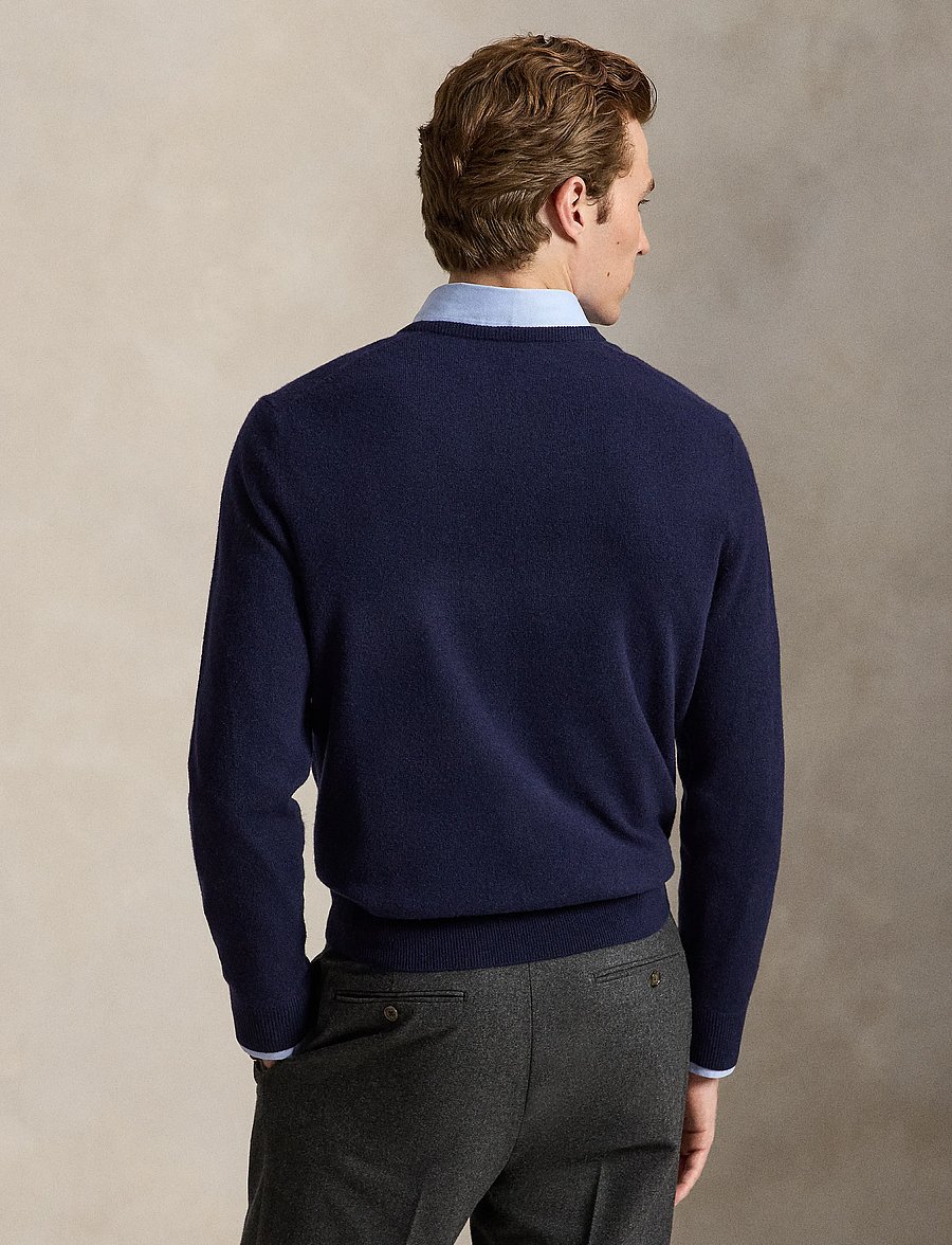 Polo Ralph Lauren - Wool Crewneck Sweater - rundhals - hunter navy - 3