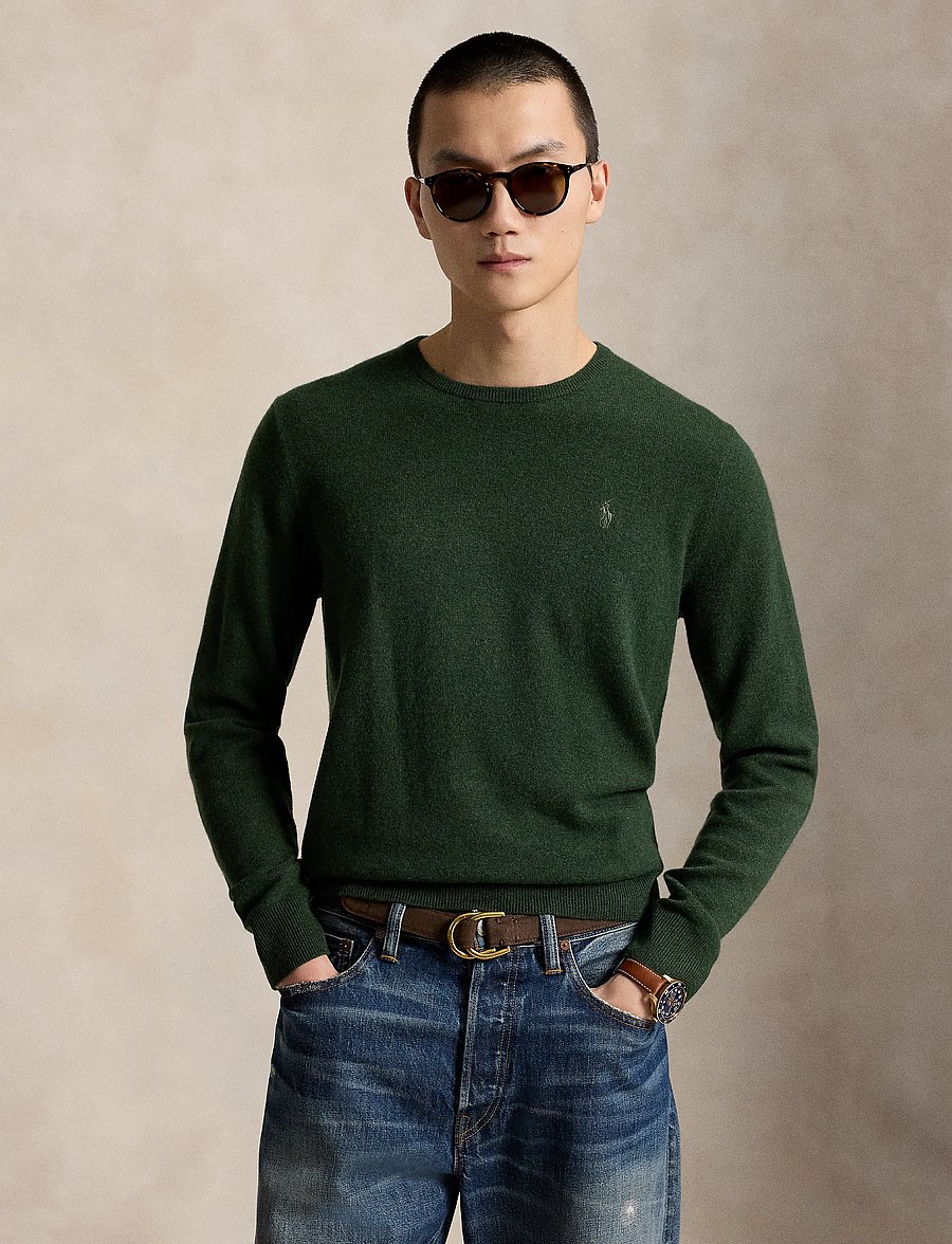 Polo Ralph Lauren - Wool Crewneck Sweater - rundhals - lodgepole pine he - 1