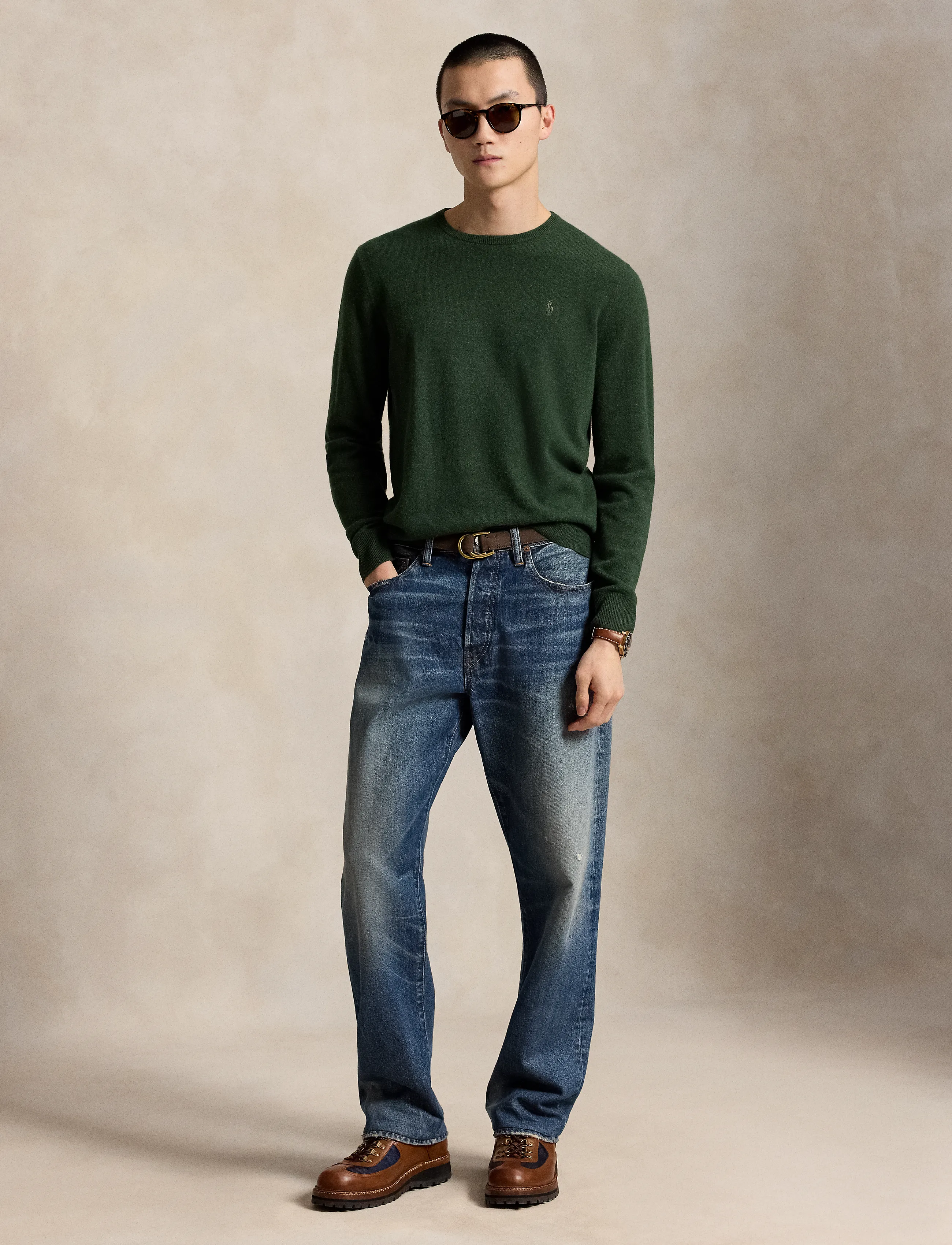 Polo Ralph Lauren - Wool Crewneck Sweater - rundhals - lodgepole pine he - 5
