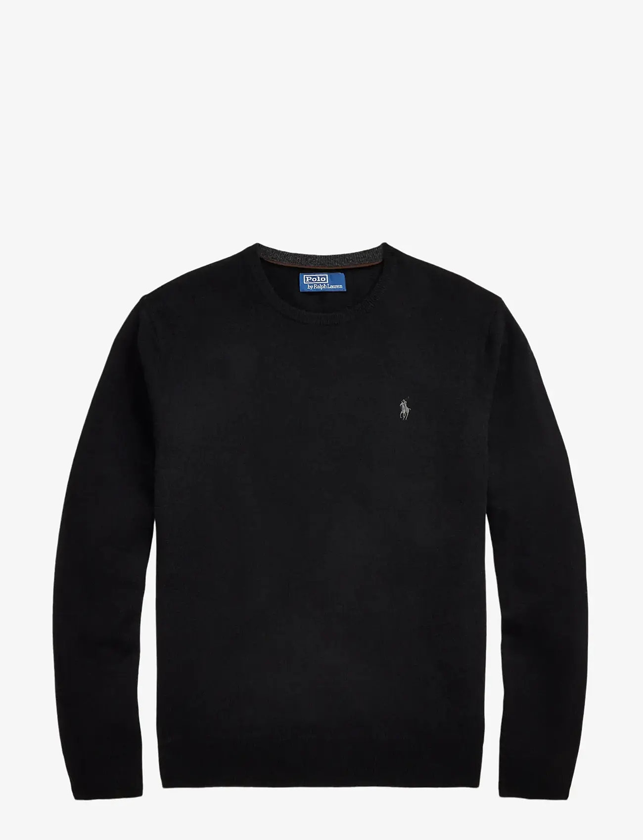 Polo Ralph Lauren - 2/27 MERINO RWS-LS CN PP - kringlótt hálsmál  - polo black - 1
