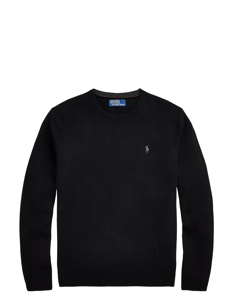 Polo Ralph Lauren - 2/27 MERINO RWS-LS CN PP - kringlótt hálsmál - polo black - 1