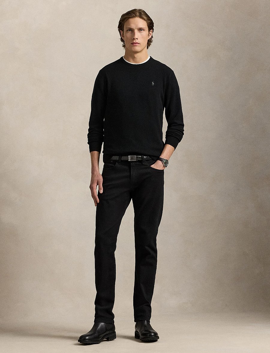 Polo Ralph Lauren - Wool Crewneck Sweater - rundhals - polo black - 0