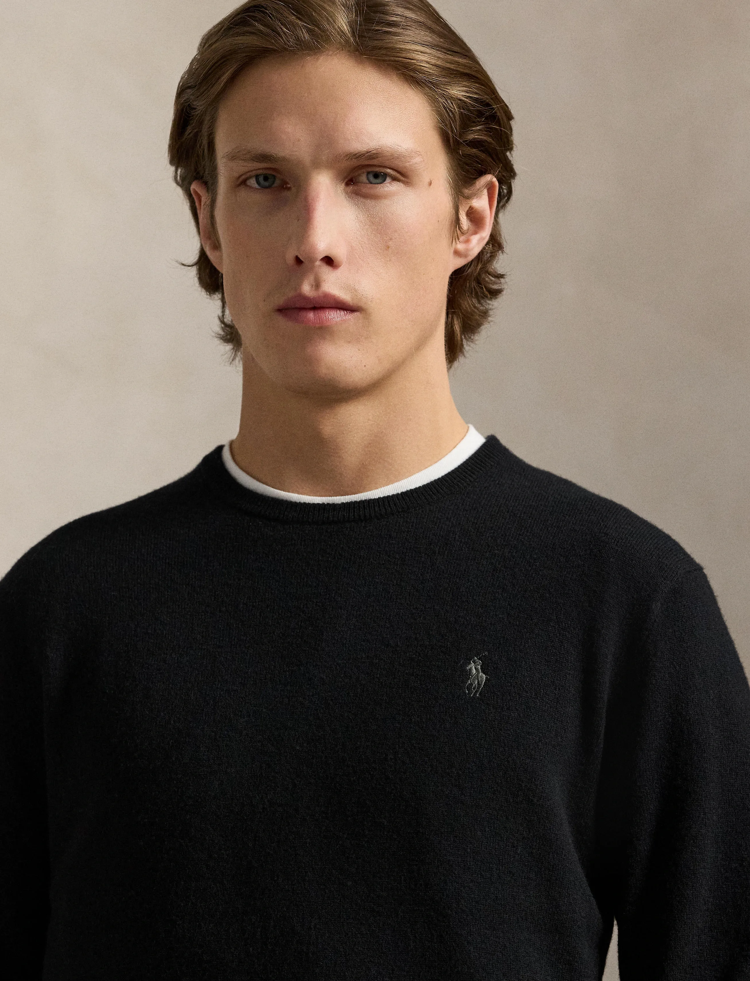 Polo Ralph Lauren Wool Crewneck Sweater stickade tröjor herr – bild 7