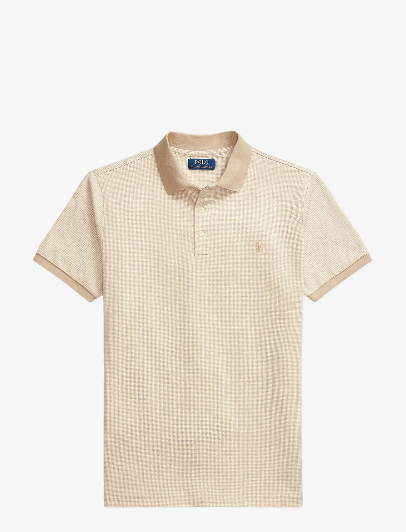 Polo Ralph Lauren - 55/2 JERSEY-SSL-PSH - sand dune/white - 1