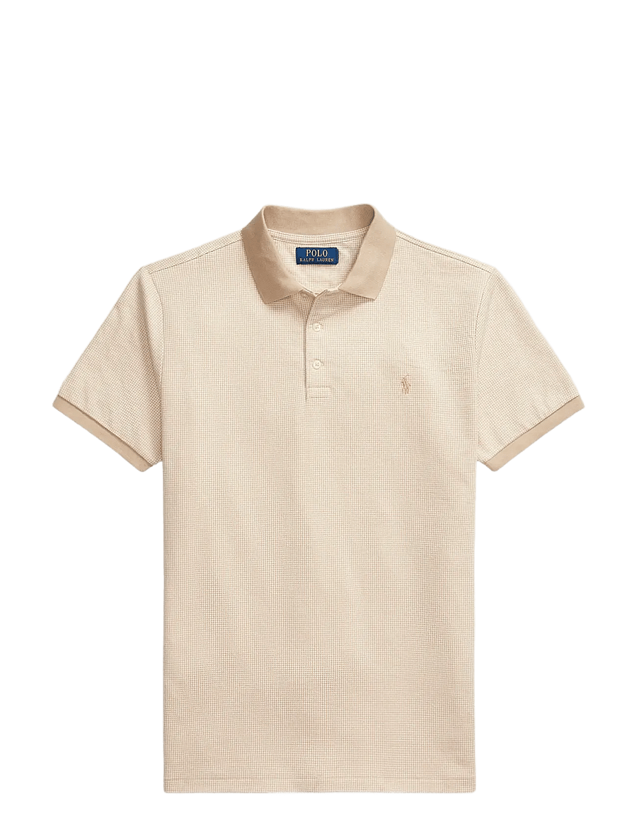 Polo Ralph Lauren - 55/2 JERSEY-SSL-PSH - sand dune/white - 1