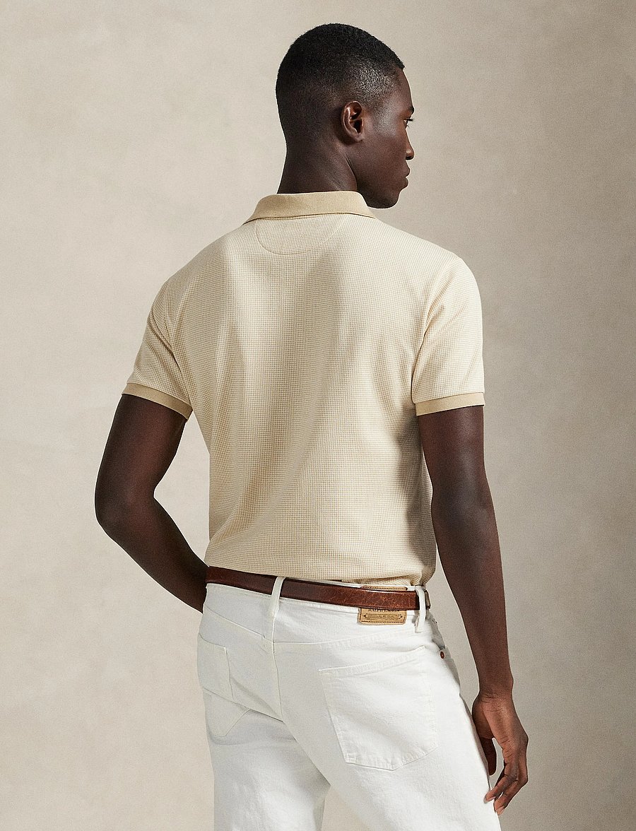 Polo Ralph Lauren - 55/2 JERSEY-SSL-PSH - sand dune/white - 2
