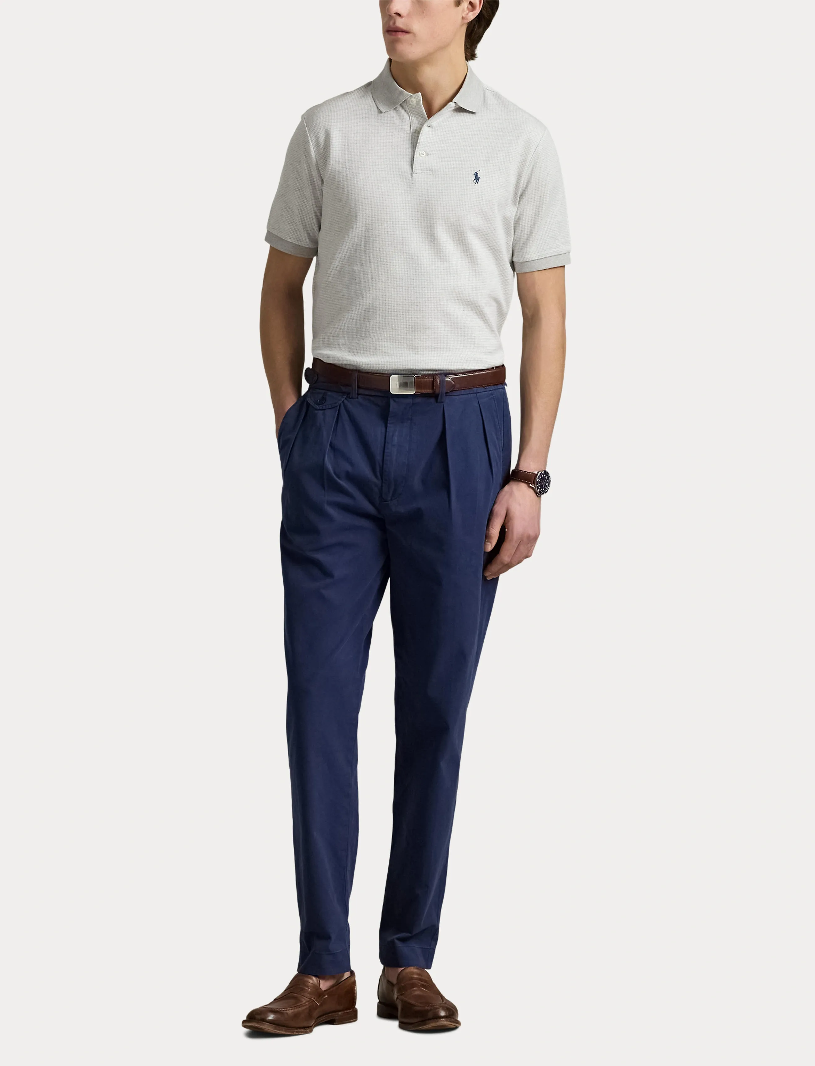 Polo Ralph Lauren - 55/2 JERSEY-SSL-PSH - spring heather/wh - 4