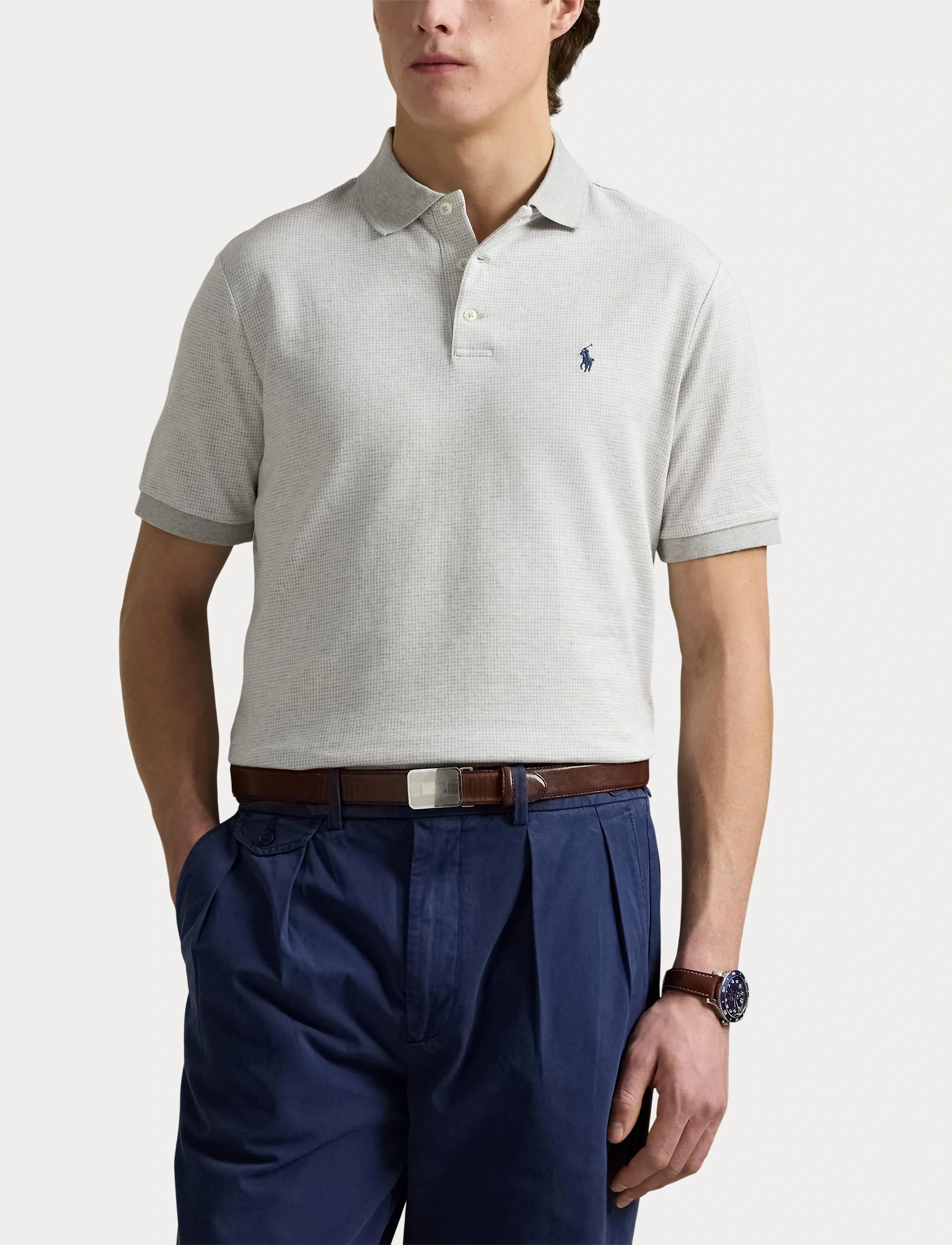 Polo Ralph Lauren - 55/2 JERSEY-SSL-PSH - spring heather/wh - 5