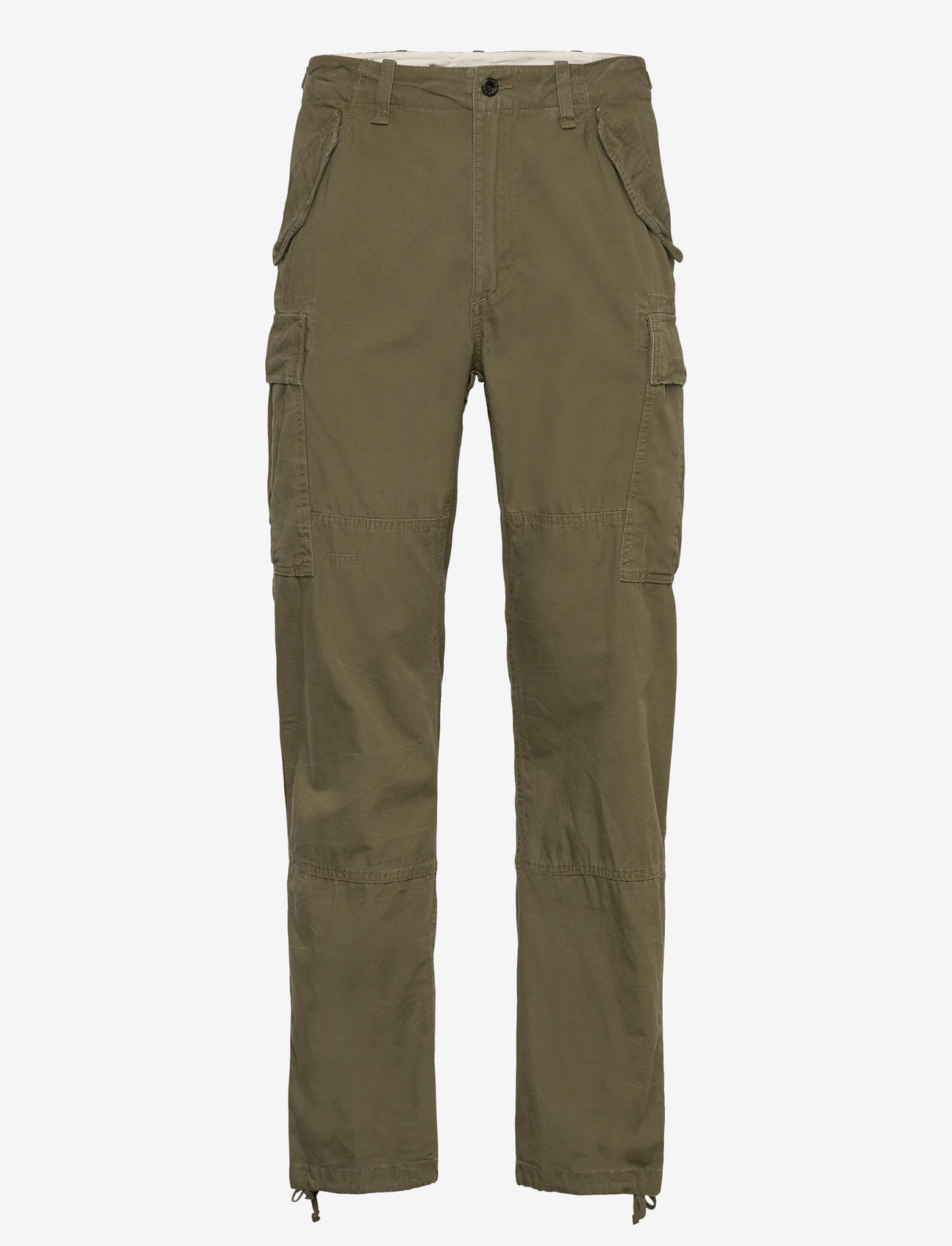 Polo Ralph Lauren - Classic Fit Canvas Cargo Pant - cargobyxor - outdoors olive - 0