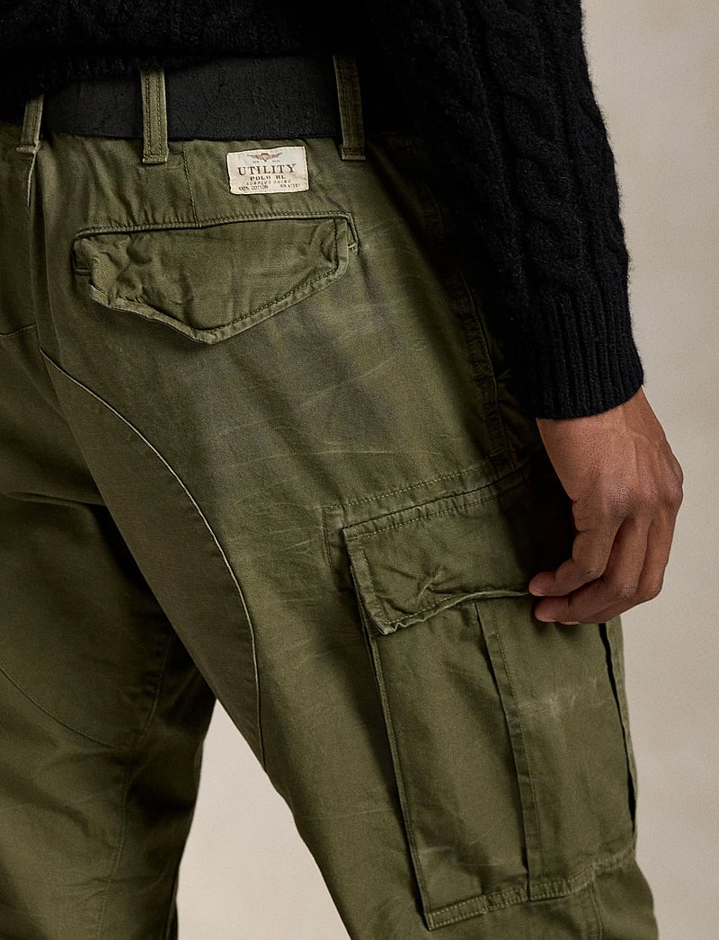Polo Ralph Lauren - Classic Fit Canvas Cargo Pant - outdoors olive - 4