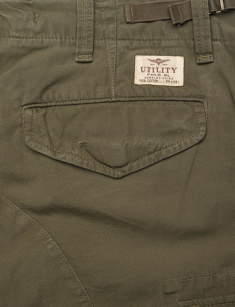Polo Ralph Lauren - Classic Fit Canvas Cargo Pant - cargobyxor - outdoors olive - 4
