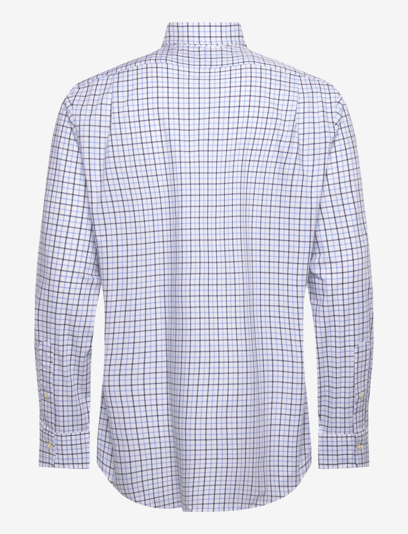 Polo Ralph Lauren - Custom Fit Plaid Stretch Poplin Shirt - karierte hemden - 6927a white blue - 1