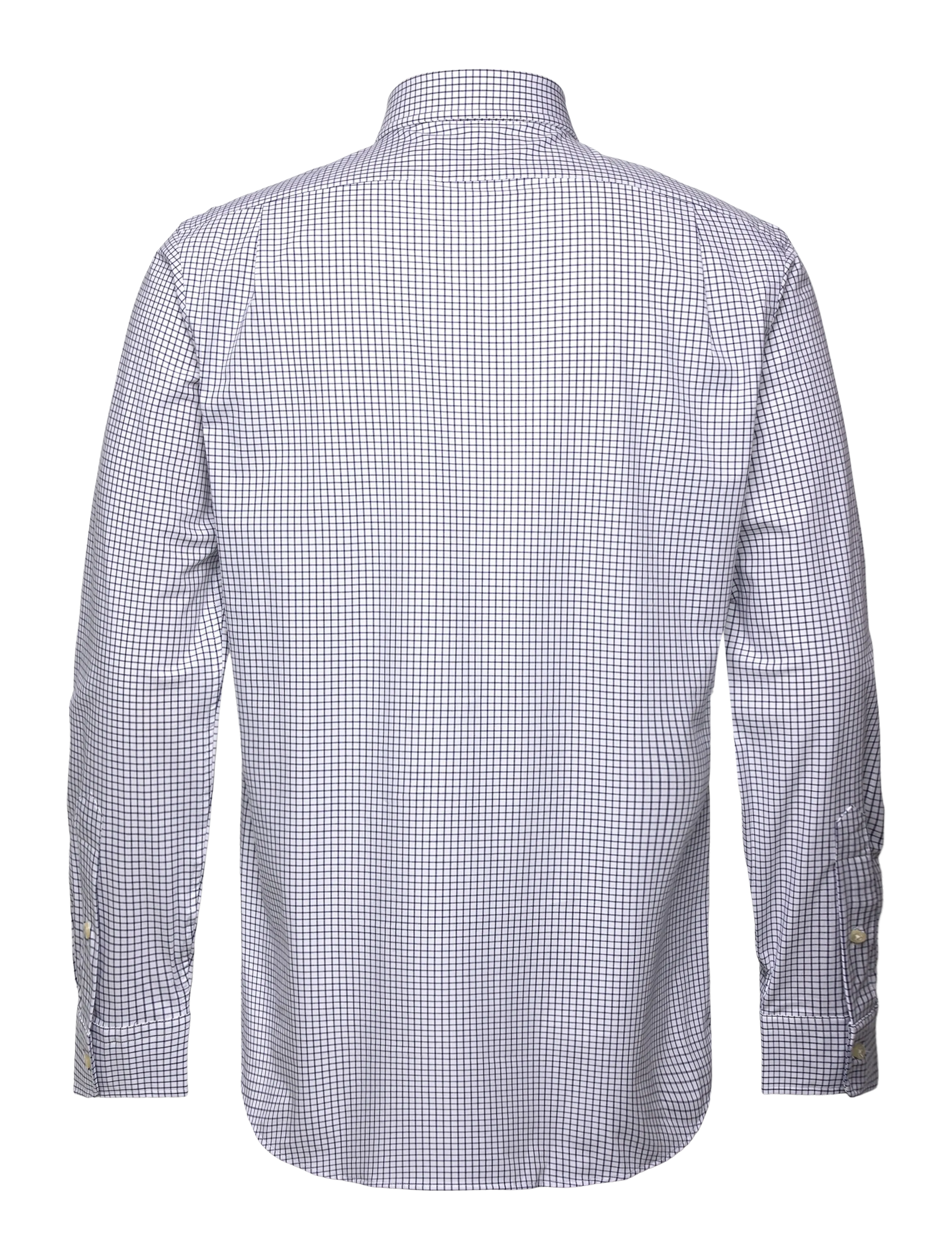 Polo Ralph Lauren - Custom Fit Plaid Stretch Poplin Shirt - rūtaini krekli - 7047a white new c - 2