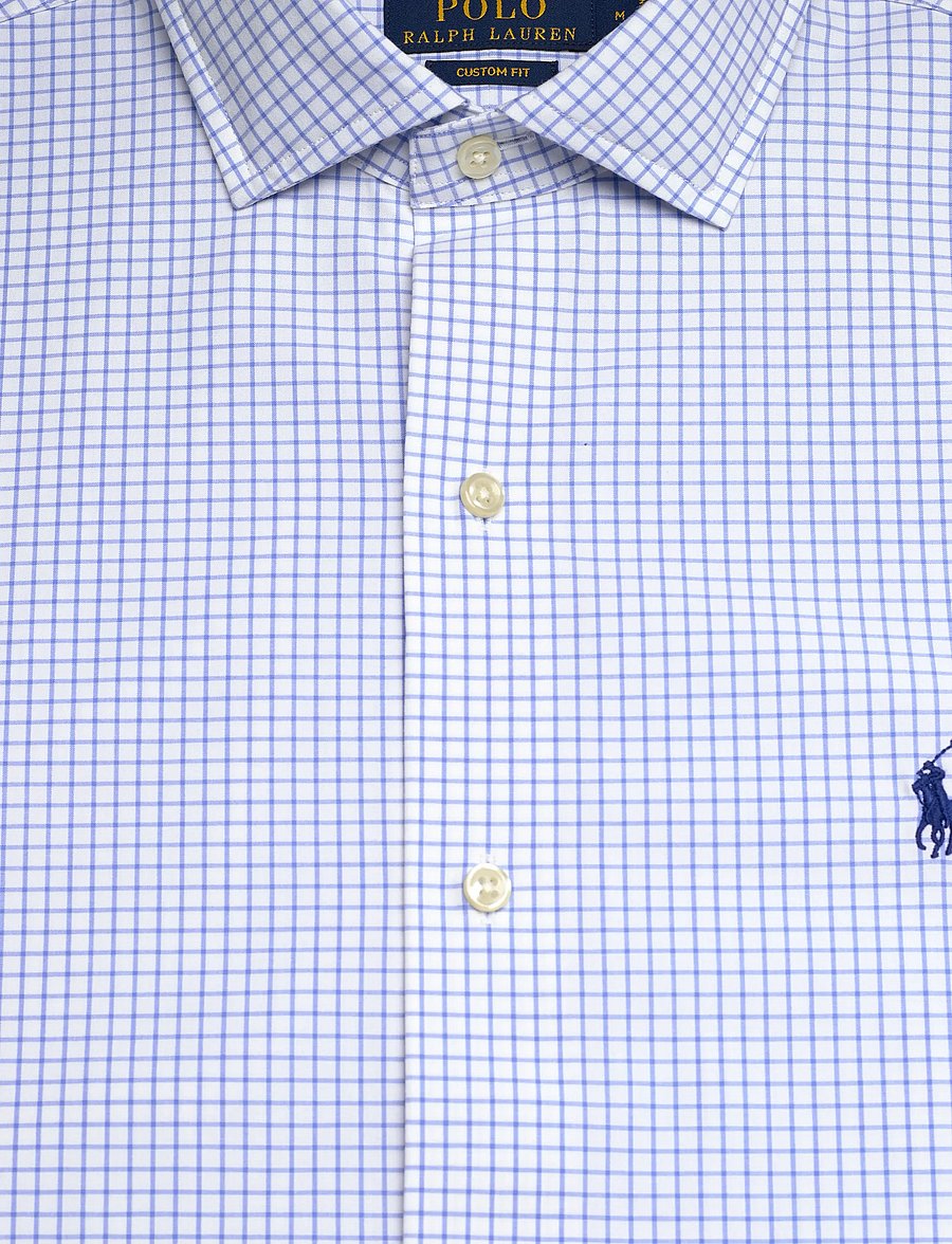 Polo Ralph Lauren - 50/1 BISTRCH POPLIN-CUESTBBPPCS - karierte hemden - 7047b white harbo - 4