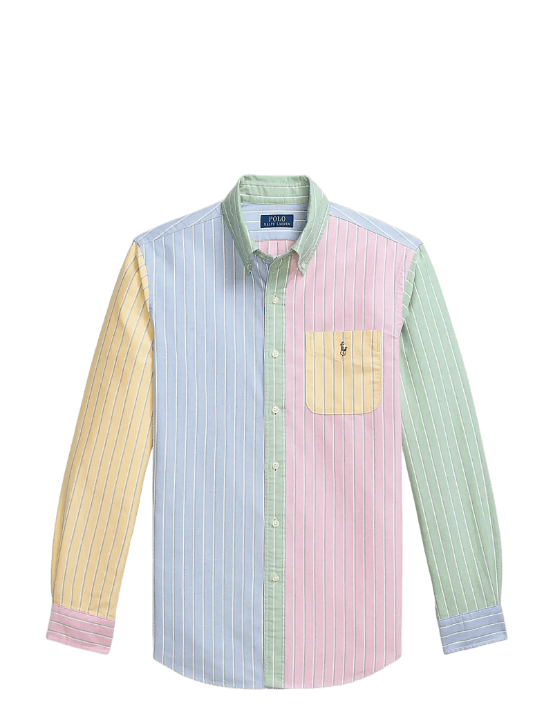 Polo Ralph Lauren - Custom Fit Striped Oxford Fun Shirt - 6854 fancy stripe - 1