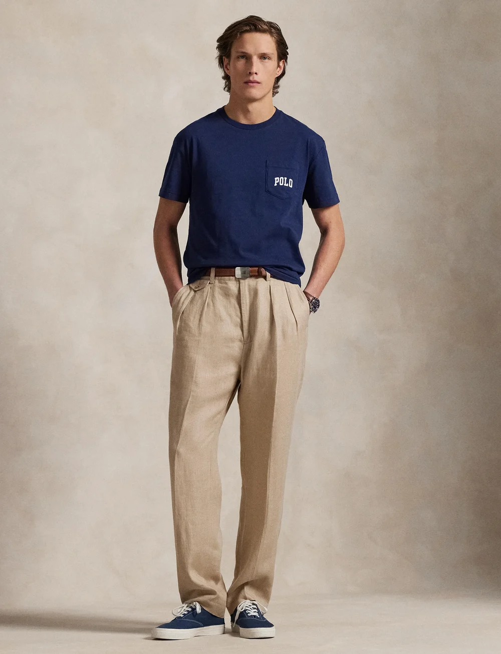 Polo Ralph Lauren - Custom Slim Fit Polo Bear Jersey T-Shirt - short-sleeved t-shirts - pf25 newport navy - 0