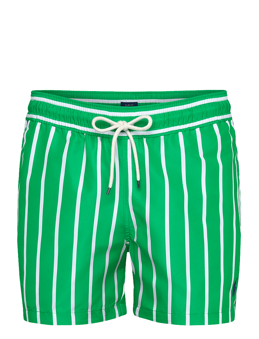 Polo Ralph Lauren - RECYCLED POLYESTER-SLFTRAVELER - ujumispüksid - green vertical wi - 0