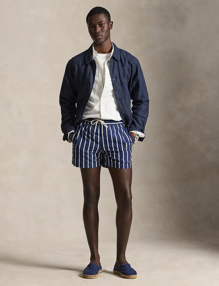Polo Ralph Lauren - RECYCLED POLYESTER-SLFTRAVELER - badehose - navy vertical wid - 3