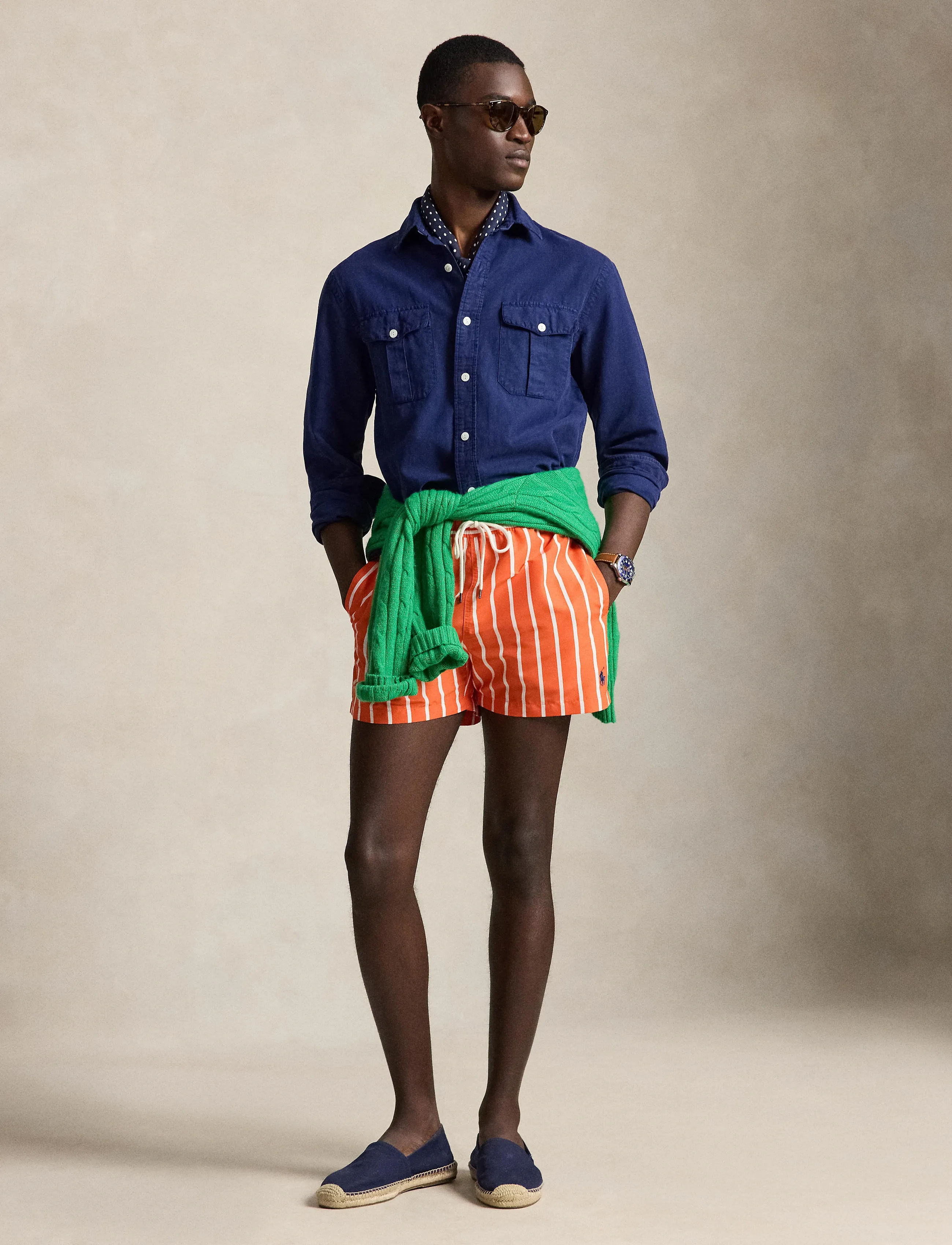 Polo Ralph Lauren - RECYCLED POLYESTER-SLFTRAVELER - badeshorts - sailing orange wi - 3