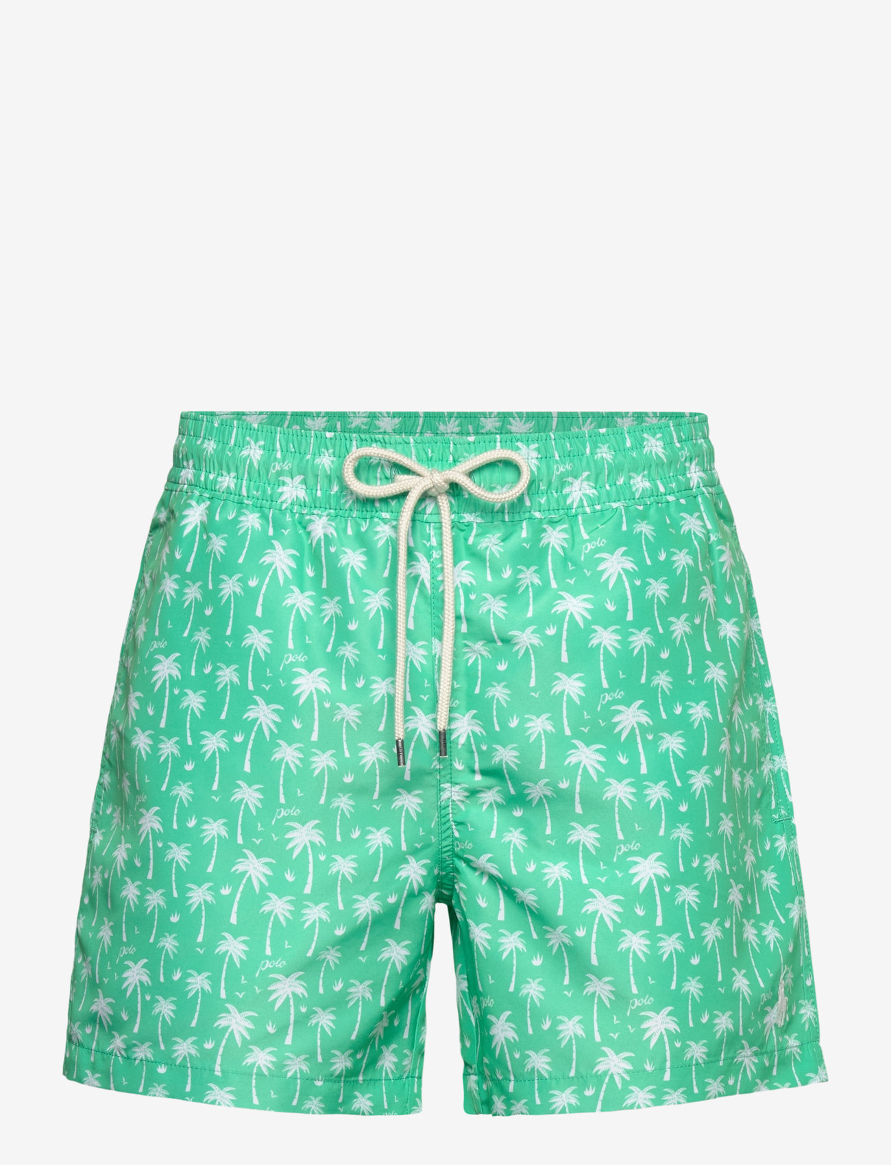 Polo Ralph Lauren - 4.5-Inch Traveler Slim Fit Swim Trunk - badehosen - polo palms - 0