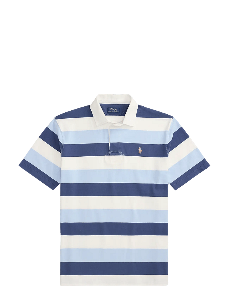 Polo Ralph Lauren - Classic Fit Short-Sleeve Rugby Shirt - kortærmede poloer - office blue multi - 1