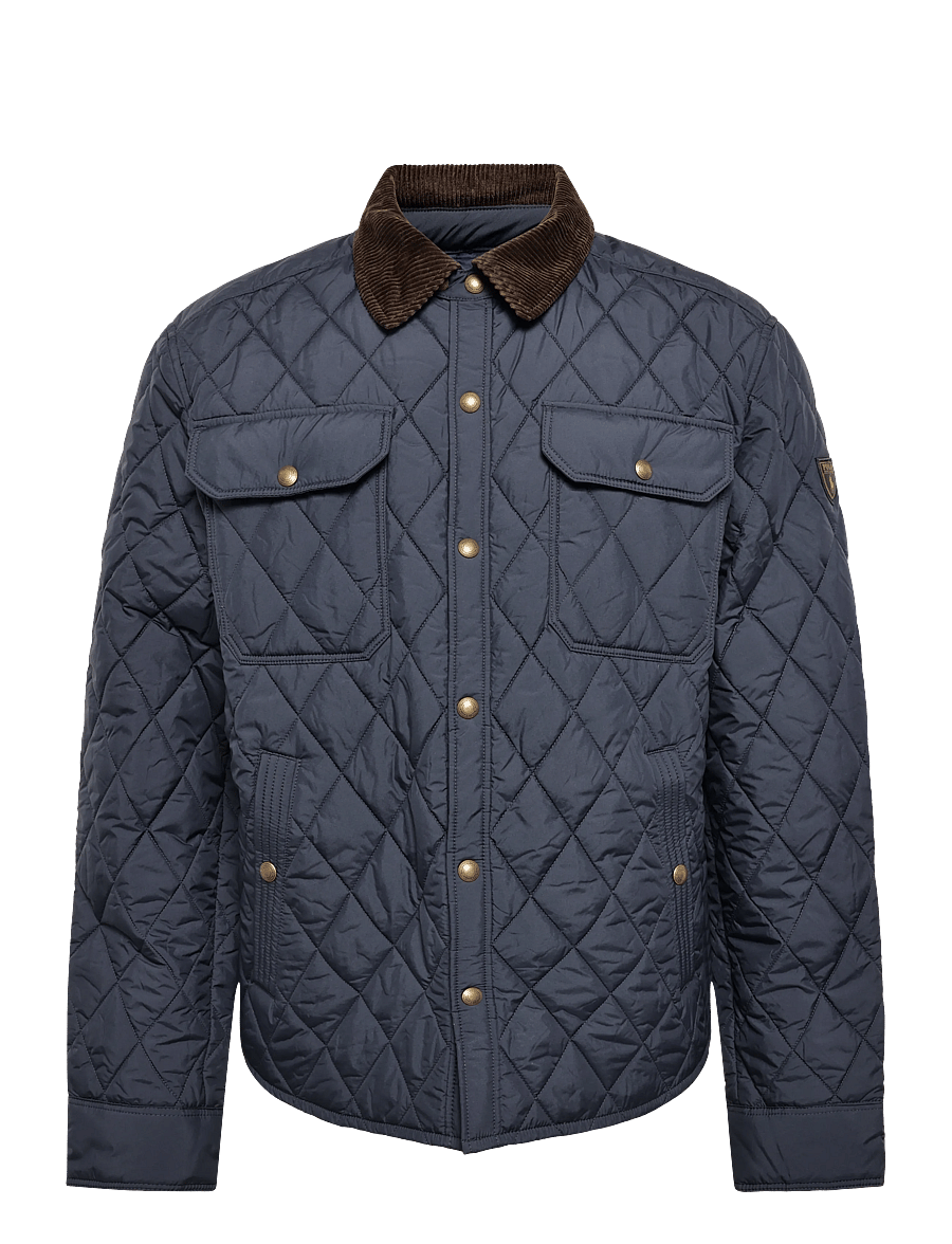Polo Ralph Lauren - The Beaton Quilted Shacket - gesteppt - college navy - 2