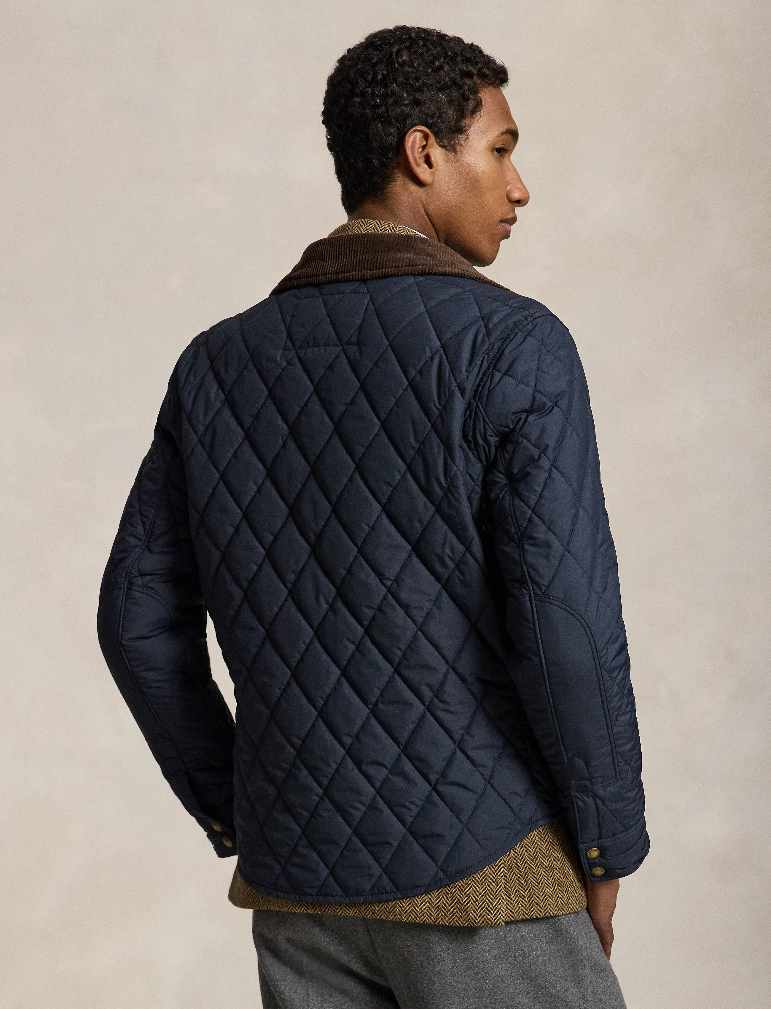 Polo Ralph Lauren - The Beaton Quilted Shacket - gesteppt - college navy - 4