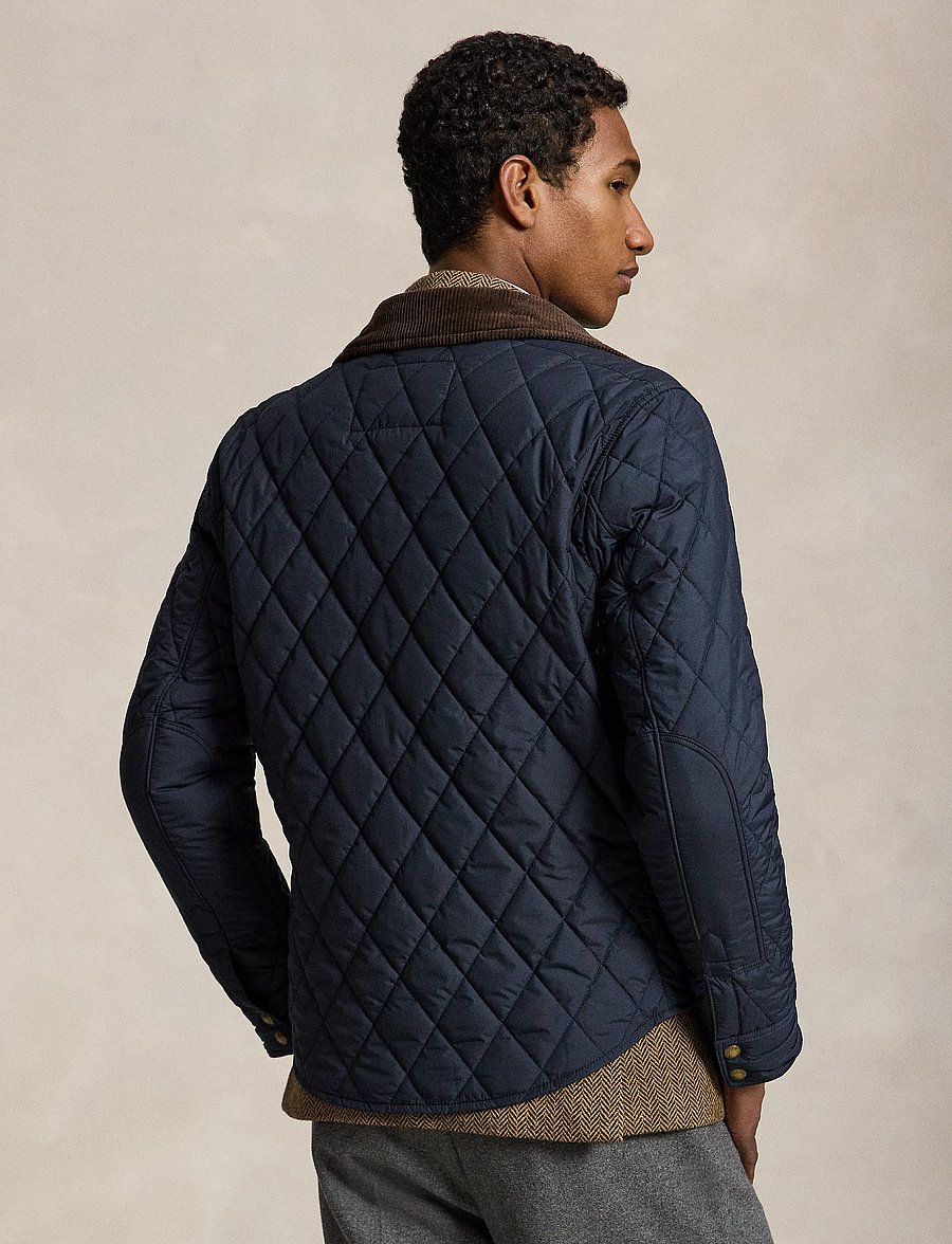 Polo Ralph Lauren - The Beaton Quilted Shacket - gesteppt - college navy - 4