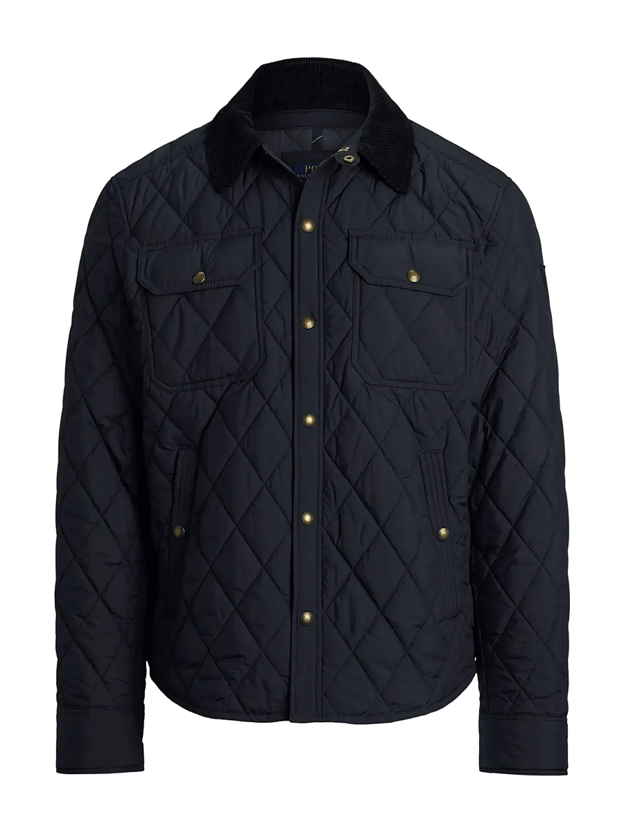 Polo Ralph Lauren - The Beaton Quilted Shacket - gesteppt - polo black - 1