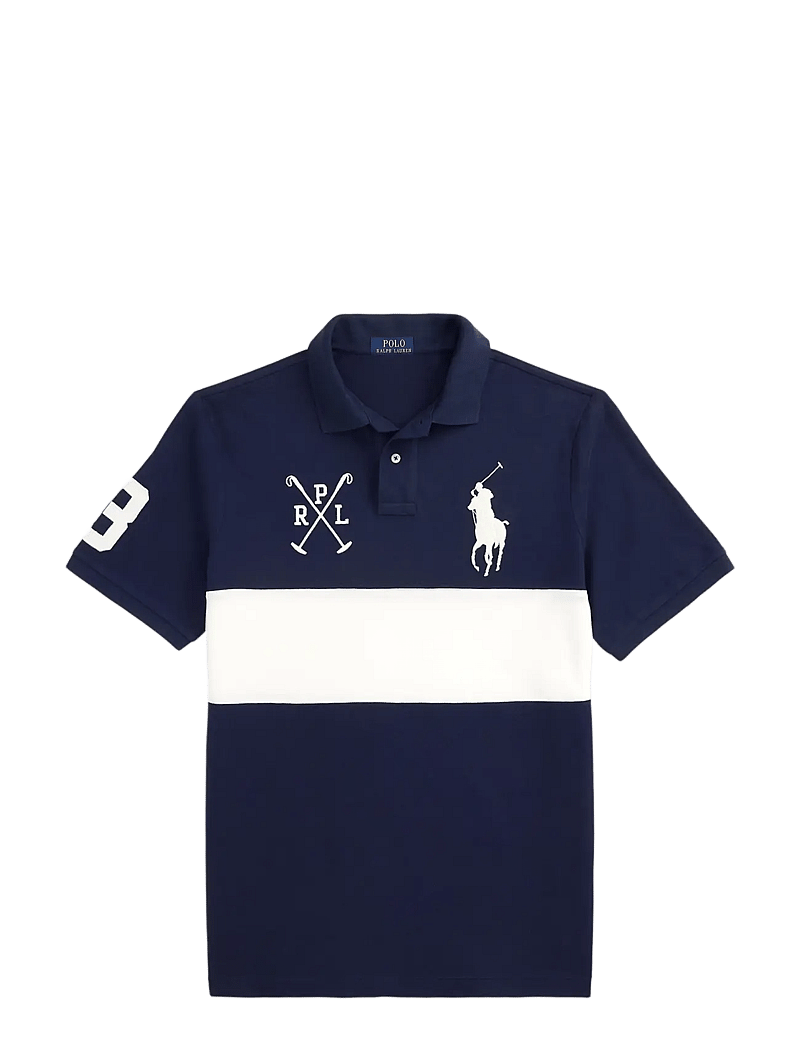 Slim Fit Polo Shirts With Big Logo Polo Ralph Lauren Custom Slim