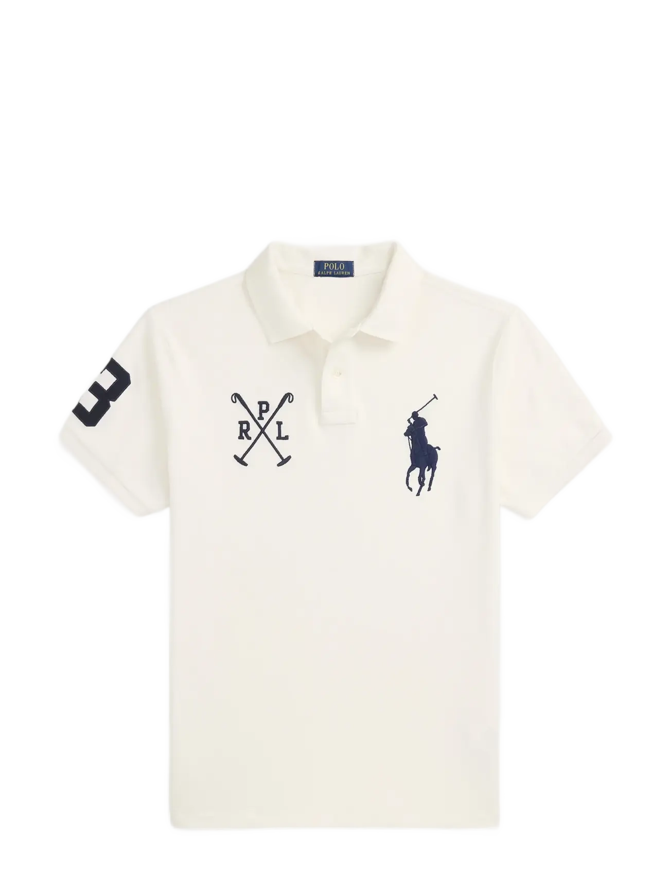 Custom Slim Fit Big Pony Mesh Polo Shirt - NEVIS