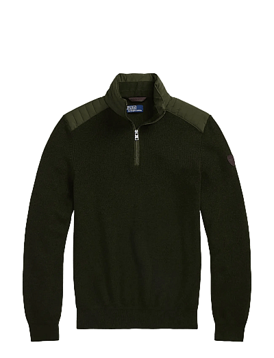 Hybrid Quarter-Zip Sweater - Half Zip-TrøJer