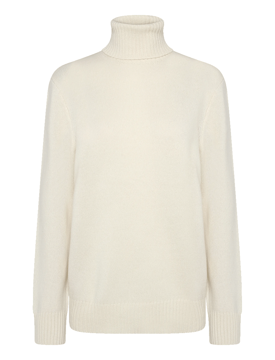 Polo Ralph Lauren - Cashmere Turtleneck Sweater - rollkragen - cream - 0