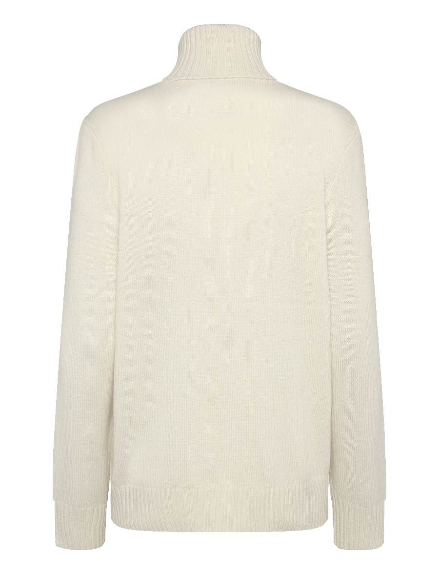 Polo Ralph Lauren - Cashmere Turtleneck Sweater - rollkragen - cream - 1