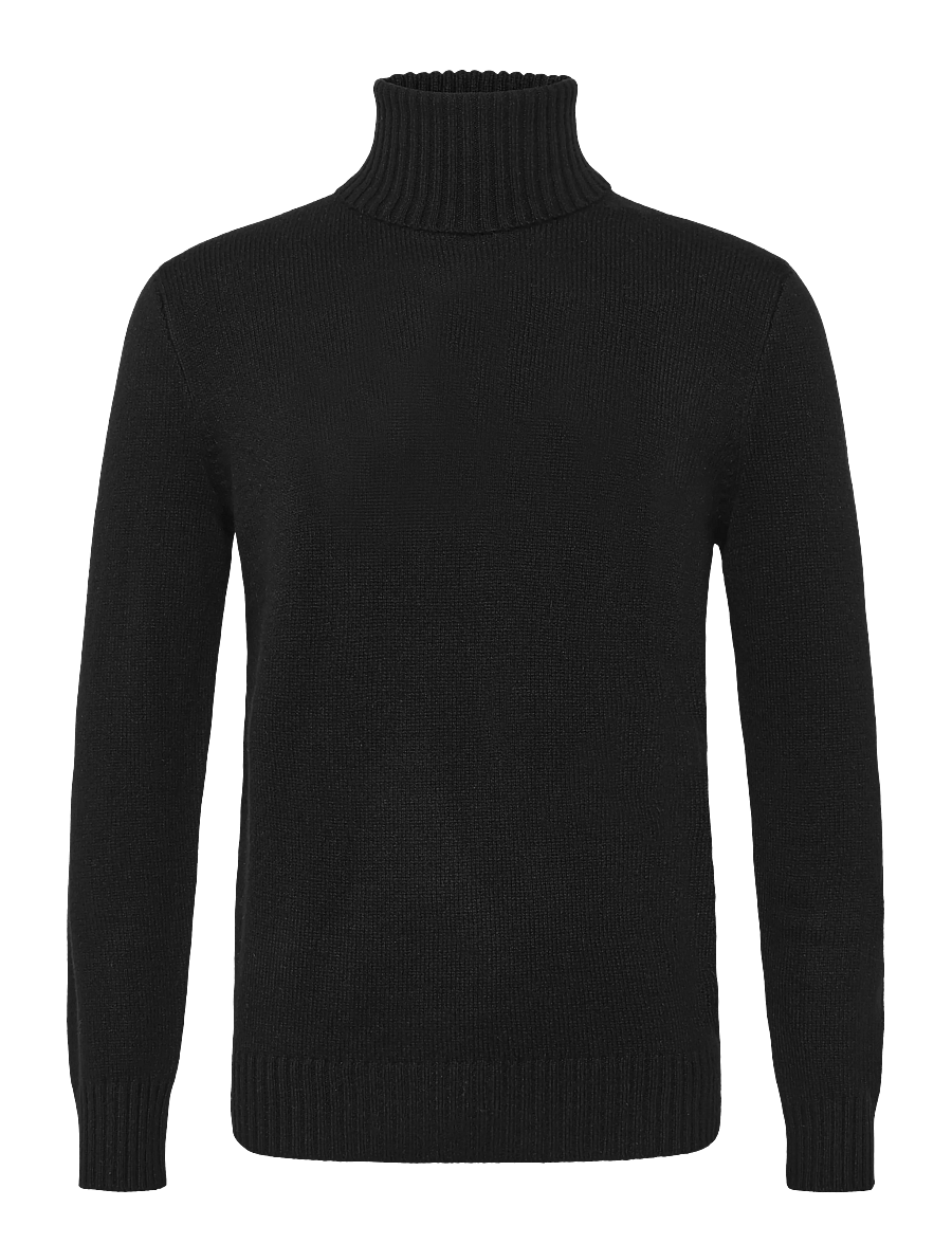 Polo Ralph Lauren - Cashmere Turtleneck Sweater - rollkragen - polo black - 0